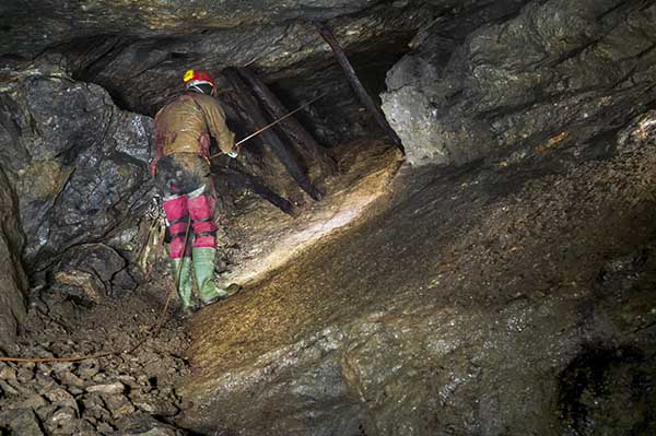 Wayne Sheldon in Middle Engine Mine
